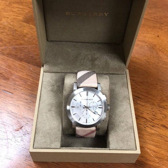 burberry watch bu9357